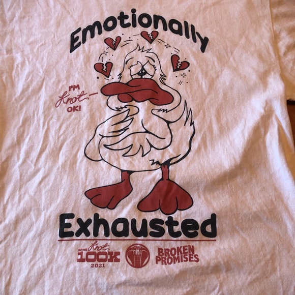 Broken Promises Emotionally Exhausted Duck Shirt - Picture 2 of 4